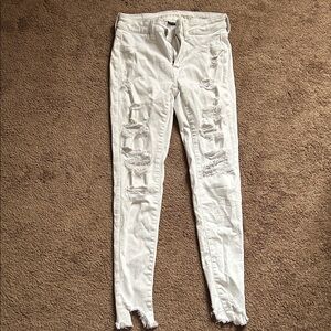 American Eagle Outfitters White Denim